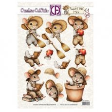 CCO-017 Sweet Little Mice 01 Creative CutOuts