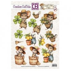 CCO-018 Sweet Little Mice 02 Creative CutOuts