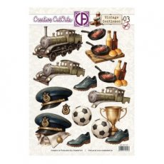 Vintage Gentlemen 03 Creative CutOuts