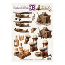 Vintage Gentlemen 04 Creative CutOuts