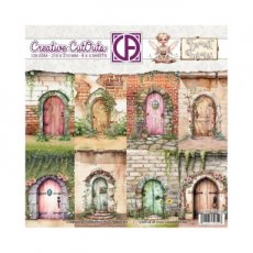 CCOA-FAIRY-01 Forest Fairies 8x8 Inch Paper Pack Doors