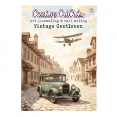 Vintage Gentlemen Book Creative CutOuts