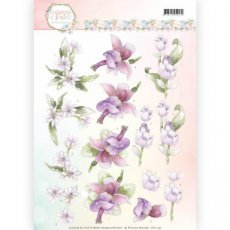 Precious Marieke - Flowers in Pastels - Lilac Mist