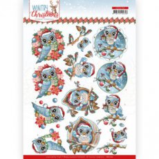 Yvonne Creations - Wintry Christmas - Christmas Owls