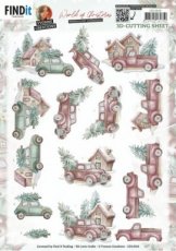 CD12026 Yvonne Creations - World Of Christmas - Christmas Cars