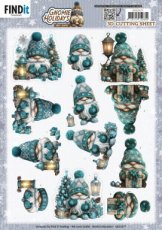 CD12377 Gnomie Holidays - Emerald