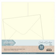 A5 Cards and Envelopes 50PK Cream