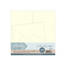 A6 Cards and Envelopes 100PK Cream