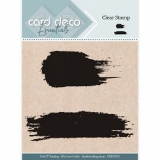 CDECS152 Card Deco Essentials Clear Stamps - Paint Streaks