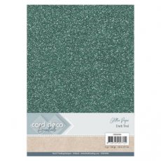 CDEGP004 Card Deco Essentials Glitter Paper Dark Teal