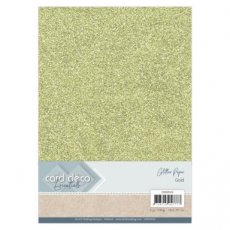CDEGP010 Card Deco Essentials Glitter Paper Gold