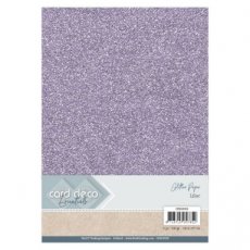 CDEGP018 Card Deco Essentials Glitter Paper Lilac