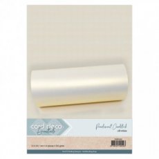 CDEPC002 Card Deco Essentials Pearlescent Cardstock Off-White