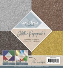 CDEPP001 Glitter Paperpack 1 By Card Deco
