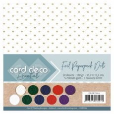 CDEPP004 Card Deco Essentials - Foil Paperpack Dots