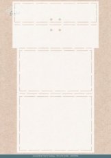Stencil - Card Deco Essentials - Golden Whisper - Golden Present A4