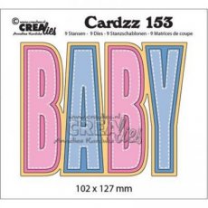 Crealies • Cardzz snijmallen no.153 baby