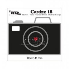 Crealies • Cardzz snijmallen no.18 camera