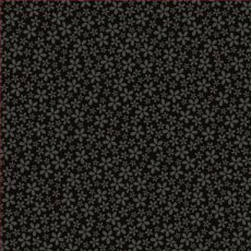 GX-2300-89 Core' dinations patterned single-sided 12x12" black flowers