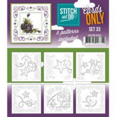 Cards only stitch 33
