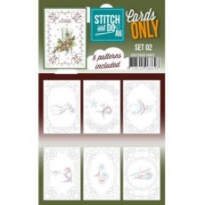 Cards Only Stitch A6 - 002