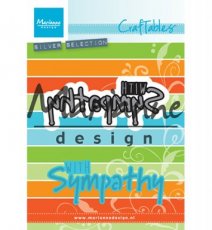 Marianne Design Craftable, With sympathy