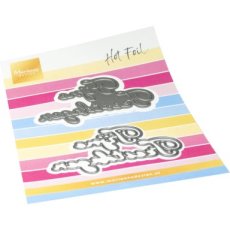 Hot Foil Fijne Feestdagen