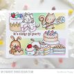 CS-860 Essential Birthday Messages Clear Stamps