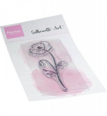 Clear Stamps, Silhouette Art - Poppy