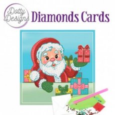 Santa Diamonds Cards By Dotty Designs