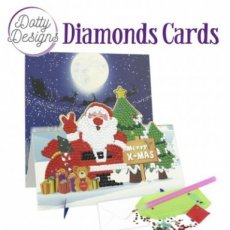 Dotty Designs Diamond Easel Card 145 - Merry X-Mas NOG €125,00 VOOR GRATIS VERZENDING