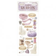 Quiet Days Rub-On 8,33x2,36 Inch Sewing