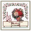 DODO281 Dot and Do 281 - Yvonne Creations - Floral Christmas