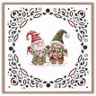 DODO284 Dot and Do 284 - Berries Beauties - Gnome for Christmas