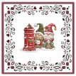 DODO284 Dot and Do 284 - Berries Beauties - Gnome for Christmas