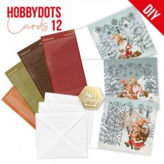 12 Hobbydots Cards - Gnomes