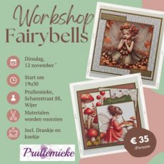 Kaarten maken met Fairybells. 12/11/24