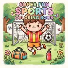 FITCCB10006 Findit Color - Coloring Book - Ultimate Sports
