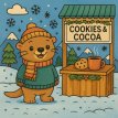 FITCCS10001 Cozy Colouring Cards Set - Winter Friends
