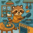 FITCCS10001 Cozy Colouring Cards Set - Winter Friends