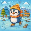 FITCCS10001 Cozy Colouring Cards Set - Winter Friends