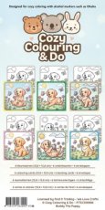 Findit Color - Cozy Colouring Cards Set - Buddy The Puppy - Outside Adventures