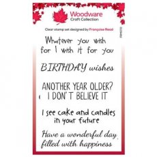 FRM072 More Wishes Clear Stamps