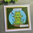 FRS1044 Hopping Gnome Clear Stamps