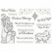 (15e)  GEM-STD-CHBLE Gemini Christmas Blessings Photo Frame Stamp & Dies