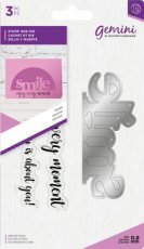 Gemini Smile Stamp & Die