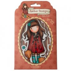 GOR-ES-STAMP345 Gorjuss Cling Stamp L Little Foxes