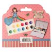 GOR-ES-WC01 Gorjuss Watercolor Set w/ Tray, Water Brush, Sponge (1ml x 12colors)