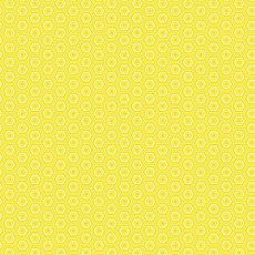 Core' dinations patterned single-sided 12x12" yellow hexagon