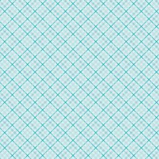 Core' dinations patterned single-sided 12x12" teal plaid